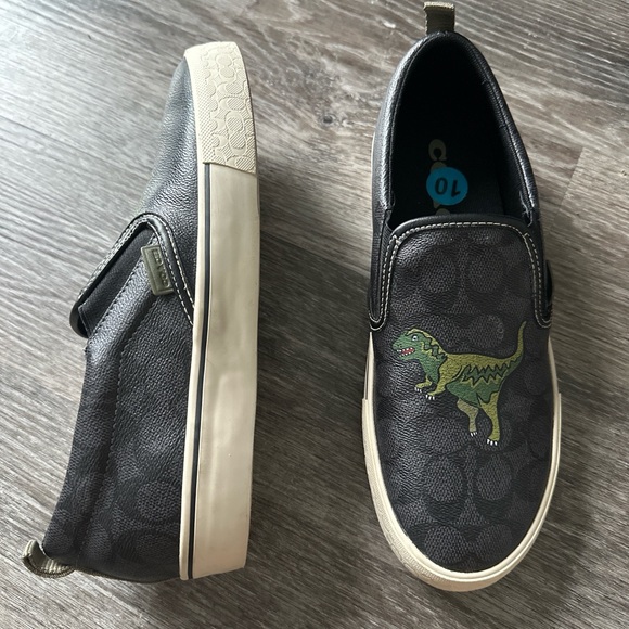 Coach Other - Coach Black Dinosaur Slip-On